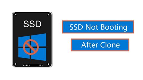 cloned disc does not boot|make ssd bootable after cloning.